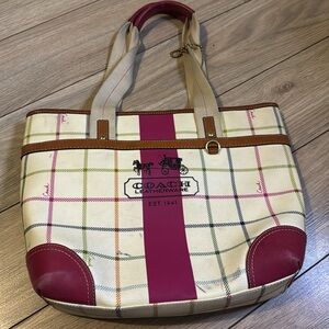 Coach tote bag